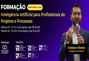 Formação em Inteligência Artificial para Profissionais de Projetos e Processos