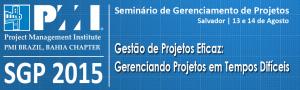 Seminário de Gerenciamento de Projetos - SGP 2015