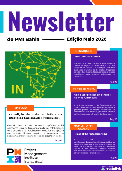 Newsletter do PMI Bahia