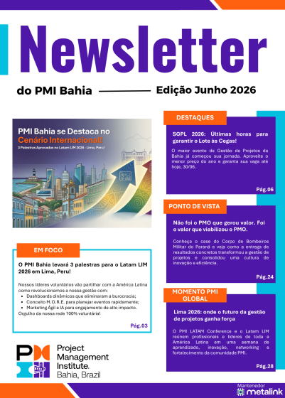 Newsletter do PMI Bahia