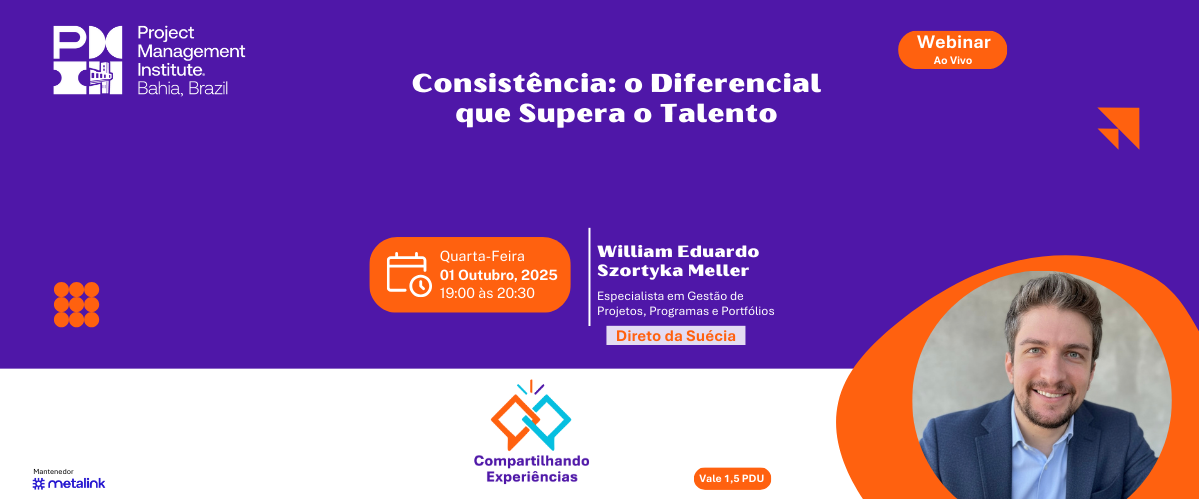 Webinar Compartilhando Experiências - Edição Outubro de 2025