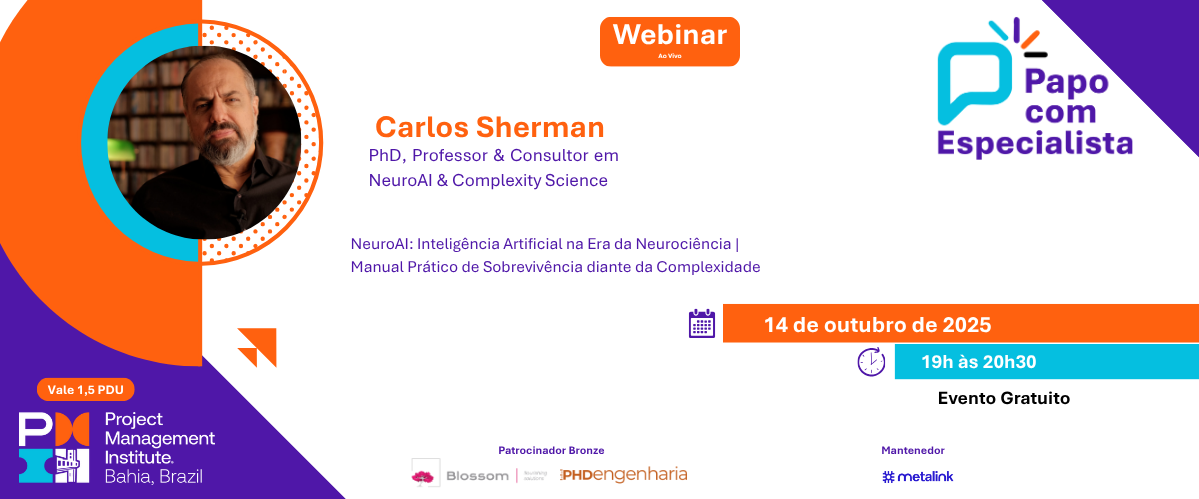 Webinar Papo com Especialista - Edição Outubro de 2025