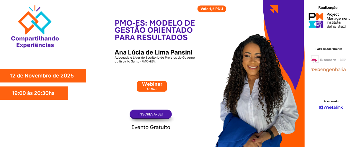 Webinar Compartilhando Experiências - Edição Novembro de 2025