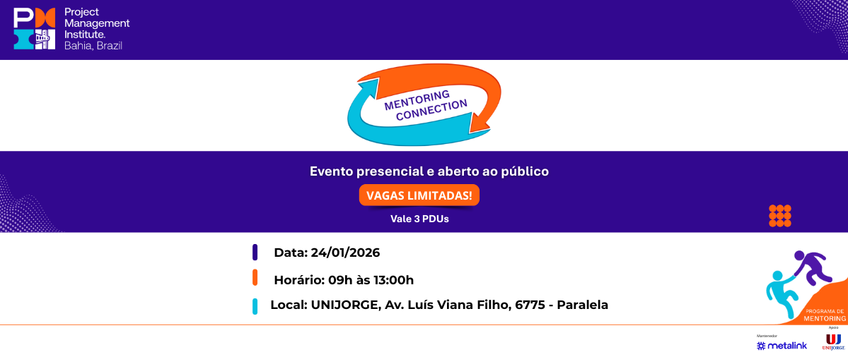 Mentoring Connection - Edição janeiro de 2026