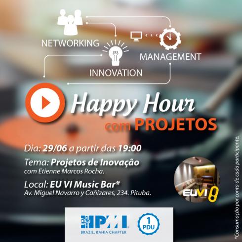 Happy Hour com Projetos
